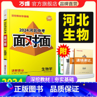 生物学 河北省 [正版]2024河北生物学面对面初三总复习全套资料七八九年级初三语文模拟题训练历年中真题卷辅导书资料万维