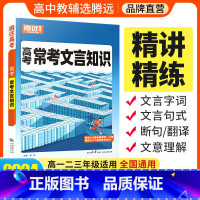 全国通用 [文言知识+文化常识]2本套装 [正版]2024腾远高中语文常考文言知识高中文言文知识手册高考文言文阅读专项文