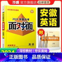 英语 安徽省 [正版]2024安徽英语面对面初三总复习全套资料七八九年级初三英语模拟题训练历年中真题卷辅导书资料万维教育