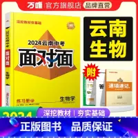 生物 云南省 [正版]2024云南生物面对面初三总复习全套资料七八九年级初三生物模拟题训练历年中真题卷辅导书资料万维教育