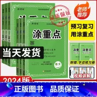 ✨赠字词预习册✨涂重点[英语PEP人教版] 三年级下 [正版]2024版新领程涂重点语文一二年级三3四4五5六6年级下册