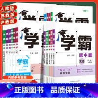 数学 沪科版 九年级下 [正版]2024学霸题中题八上数学七上物理九上化学英语文七八九年级初一上册参考书资料初二初三七下