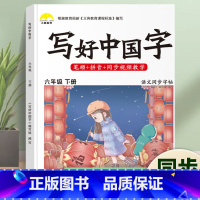 六年级下册 [正版]抖音同款小学生写好中国字一年级字帖练字二年级上册练字帖三四五六年级下册语文同步字帖人教版正楷临摹硬笔
