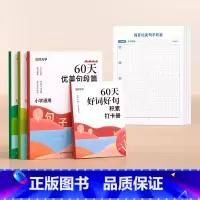 [全8册]60天优美句段积累+优美句子 [正版]60天优美句段篇积累小学好词好句好段打卡计划本专项训练扩仿组词造句子修辞
