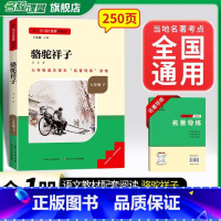 骆驼祥子-必读[全国版] [正版]名校课堂骆驼祥子和海底两万里原着必读老舍国一下册的课外书初一7下名著初中阅读书籍全套2