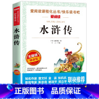 [单册]水浒传 [正版]四大名著五年级下册必读书 西游记田螺姑娘中国民间故事 列那狐的故事非洲民间故事小学生课书籍快乐读