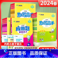 [默写+应用解题高手]语数-人教版 四年级下 [正版]2024春雨实验班应用解题高手一年级二年级三年级四4五5六下册语文