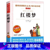 红楼梦 [正版]四大名着小学生版全套原着青少年儿童版五年级下册必读课外阅读文学书籍快乐读书吧西游记水浒传红楼梦三国演义人