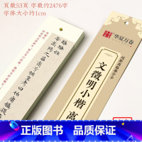 14.小楷-文徵明·离骚(53页) [正版]毛笔书法近距离临摹字卡楷书灵飞王羲之行书兰亭序临帖赵孟俯小楷字帖洛神赋钟繇褚