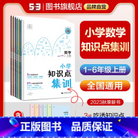 小学知识点集训 四年级上 [正版]曲一线53多选正品2023秋季上册小学数学知识点集训1-6年级全国通用小学一年级二三四