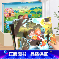 糖果屋-3D立体书 [正版]格林童话立体剧场书 幼儿园绘本阅读经典童话故事书儿童3d立体翻翻书3-4-6-8岁迪士尼公主