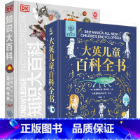 大英儿童百科全书+DK知识大百科(全2册) [正版]小学生礼物 大英儿童百科全书知识清单全套十万个为什么一二三四五六年级