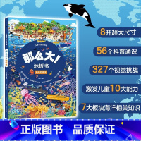 神奇的海洋 [正版]精装新书那么大地板书故宫大迷宫+敦煌大迷宫儿童这么大的地板书专注力训练幼儿3-6岁绘本早教书籍孩子注