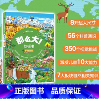 奇妙的自然 [正版]精装新书那么大地板书故宫大迷宫+敦煌大迷宫儿童这么大的地板书专注力训练幼儿3-6岁绘本早教书籍孩子注