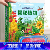 揭秘植物 [正版]小眼睛看大世界翻翻书 揭秘地球 揭秘系列儿童翻翻书6-7-10-12岁少儿童趣味认知故事文学3d立体