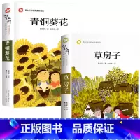 [全2册]青铜葵花+草房子 [正版]青铜葵花曹文轩 四年级阅读课外书阅读小英雄雨来宝葫芦的秘密完整版老师下册儿童文学获奖