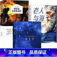 [3册]小王子+老人与海+钢铁是怎样炼成的 [正版]典藏版小王子书籍中文原版全译本 圣埃克苏佩里原著完整无删减法国基金会