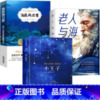 [3册]小王子+老人与海+海底两万里 [正版]典藏版小王子书籍中文原版全译本 圣埃克苏佩里原著完整无删减法国基金会认证青