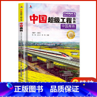 中国超级工程[中国高铁] [正版]中国超级工程丛书全5册 中国航空航天+高铁+楼+桥+路青少年建筑科普儿童百科全书绘本小