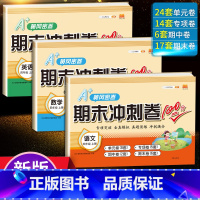 期末冲刺卷·语文·数学+英语 四年级上 [正版]汉之简2023新期末冲刺100分小学四年级上语文数学人教版同步期末冲刺练