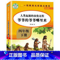 人类起源的演化过程 [正版]全4册 快乐读书吧四年级下册十万个为什么阅读课外书阅读书目 小学版苏联米伊林看看我们的地球李