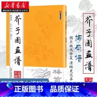 [正版]芥子园画谱 梅菊谱 临摹技法国画入门启蒙 白话文图解高清康熙原版 山水梅兰竹菊人物中国艺术绘画教程白描工笔收藏鉴