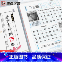 [正版]小学生字帖楷书练字本小学儿童二年级三年级四年级初学者练字硬笔书法练字帖每日一练墨点荆霄鹏楷书古诗词75首正楷字帖