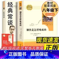 [人民教育出版社⭐⭐⭐]钢铁是怎样炼成的+经典常谈 [正版]钢铁是怎样炼成的人民教育出版社经典常谈朱自清原著无删减版完整