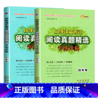 [4+5年级]语文阅读 组合 小学通用 [正版]2024新版小学语文考试阅读真题精选专练详解三四五六年级上下册阅读理解专