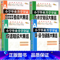 4本套装]小学知识大集结 小学升初中 [正版]2023新版 小学毕业升学夺冠 名著知识文学常识 古诗文 成语 字词句训