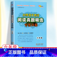 [六年级]语文阅读 真题 小学通用 [正版]2024新版小学语文考试阅读真题精选专练详解三四五六年级上下册阅读理解专项训