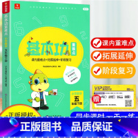 [正版]新版基本功五年级下册数学小学生5年级下学课堂同步练习册数学思维训练一课一练课时作业天天练人教版期末复习教辅书