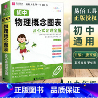 [正版]新版易佰工具书初中物理概念图表及公式定理全解八九年级全通用知识梳理汇总解题方法技巧中考复习资料书高效训练必刷题一