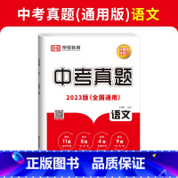 中考真题-语文 初中通用 [正版]荣恒 23新版历年中考真题测试卷全套语文数学英语物理化学历史真题汇编模拟试卷九年级初中