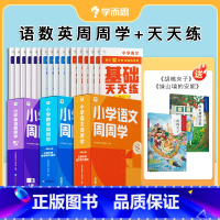 [语文+数学人教+英语]周周学+天天练(赠大语文分级阅读) 四年级上 [正版]2023小学数学语文英语天天练+周周学组合