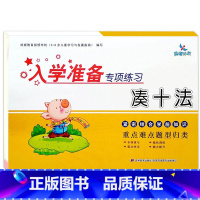 凑十法 [正版]晨曦早教入学准备专项练习 分解与组成 时间与人民币 凑十法 借十法 20以内的应用题 100以内的加减法