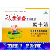 凑十法 [正版]晨曦早教入学准备专项练习 分解与组成 时间与人民币 凑十法 借十法 20以内的应用题 100以内的加减法