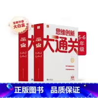 [2盒]大白盒. 五六年级 思维创新大通关 小学通用 [正版]秘籍 思维创新大通关数学一二三四五六年级数学杯赛大白皮书