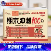人教版 语文 二年级下 [正版]2024春新版 期末冲刺100分二年级下册语文试卷人教版RJ 小学二年级下学期语文同步试