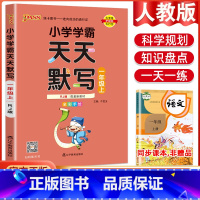 语文天天默写·人教版 一年级上 [正版]2023小学学霸天天默写天天计算语文数学英语一二三四五六年级上下册人教版北师版苏