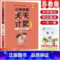 数学天天计算·苏教版 一年级上 [正版]2023小学学霸天天默写天天计算语文数学英语一二三四五六年级上下册人教版北师版苏