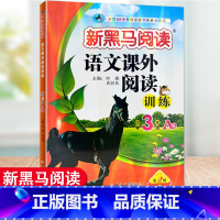 [正版]2023新版黑马阅读语文课外阅读训练小学3年级A版三年级上下册课外阅读理解训练每日一练全一册语文经典故事阅读训练