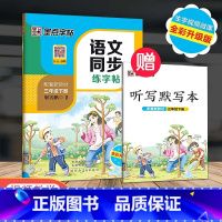 [正版]2023墨点字帖人教版三年级下册语文同步练字帖小学生3年级字帖同步铅笔字帖正楷入门基础训练初学者钢笔硬笔规范字