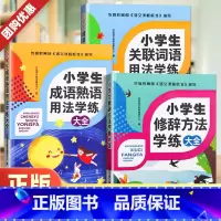 成语熟语用法 小学通用 [正版]全套3本小学生语文修辞手法大全+关联词+语成语熟语用法学练 小学语文阅读专项训练基础知识
