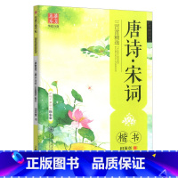 唐诗宋词三百首精选楷书 [正版]田英章钢笔楷书字帖7000常用字成人正楷硬笔书法楷体大气练字成年男女生字体漂亮大学生初学