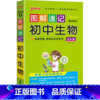 生物 初中通用 [正版]图解速记初中小四门历史道德与法治地理生物知识点汇总速查速记背记手册基础知识大全七八九年级中考备考