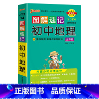 地理 初中通用 [正版]2024新图解速记初中地理知识点汇总速查速记背记手册基础知识大全七八年级初一二中考会考备考复习资