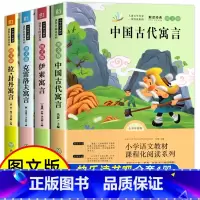 [全4册]快乐读书吧三年级下册 [正版]快乐读书吧三年级下册必课外书经典书目全套中国古代寓言伊索寓言克雷洛夫寓言拉封丹寓