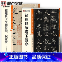 [正版]褚遂良雁塔圣教序楷书大字阴符倪宽赞2册帖高清彩色精印解析本馆藏珍本原碑帖毛笔字帖书法练字帖软笔临摹碑帖教学影片成
