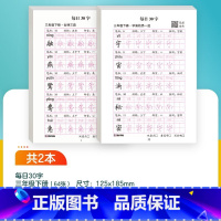 [语文]三年级下 [正版]每日一练数学口算练习纸数字描红练字帖一二三年级字帖练字减压小学生语文每日30字同步练字帖英语字